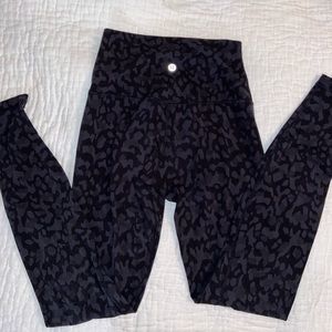 Lululemon Align Cheetah Print Leggings